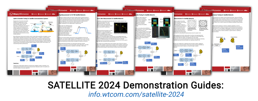 Satellite Demonstration Guides 2024